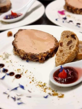 Foie gras aux noisettes torréfiées 50gr - Noël