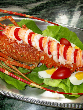 Langouste Fumée - Noël